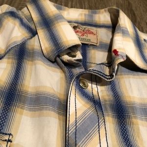 WRANGLER Pearl Snap Western Shirt Men's Large